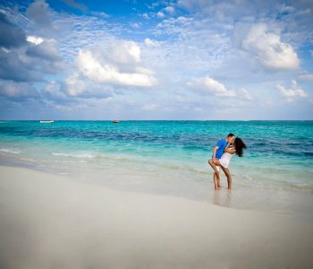 Engagement Portraits Riviera Maya Mexico